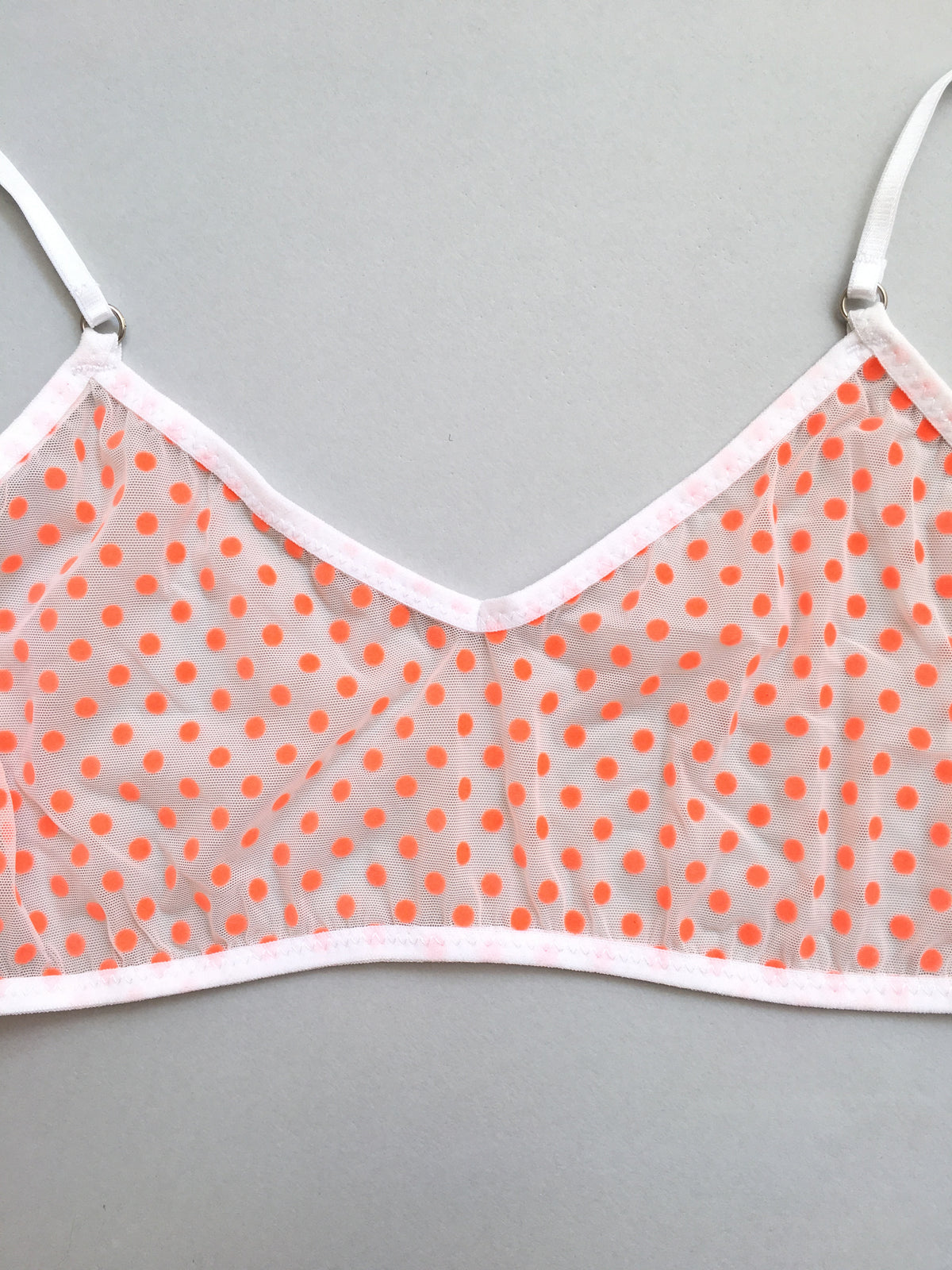 Mesh See Through Bralette