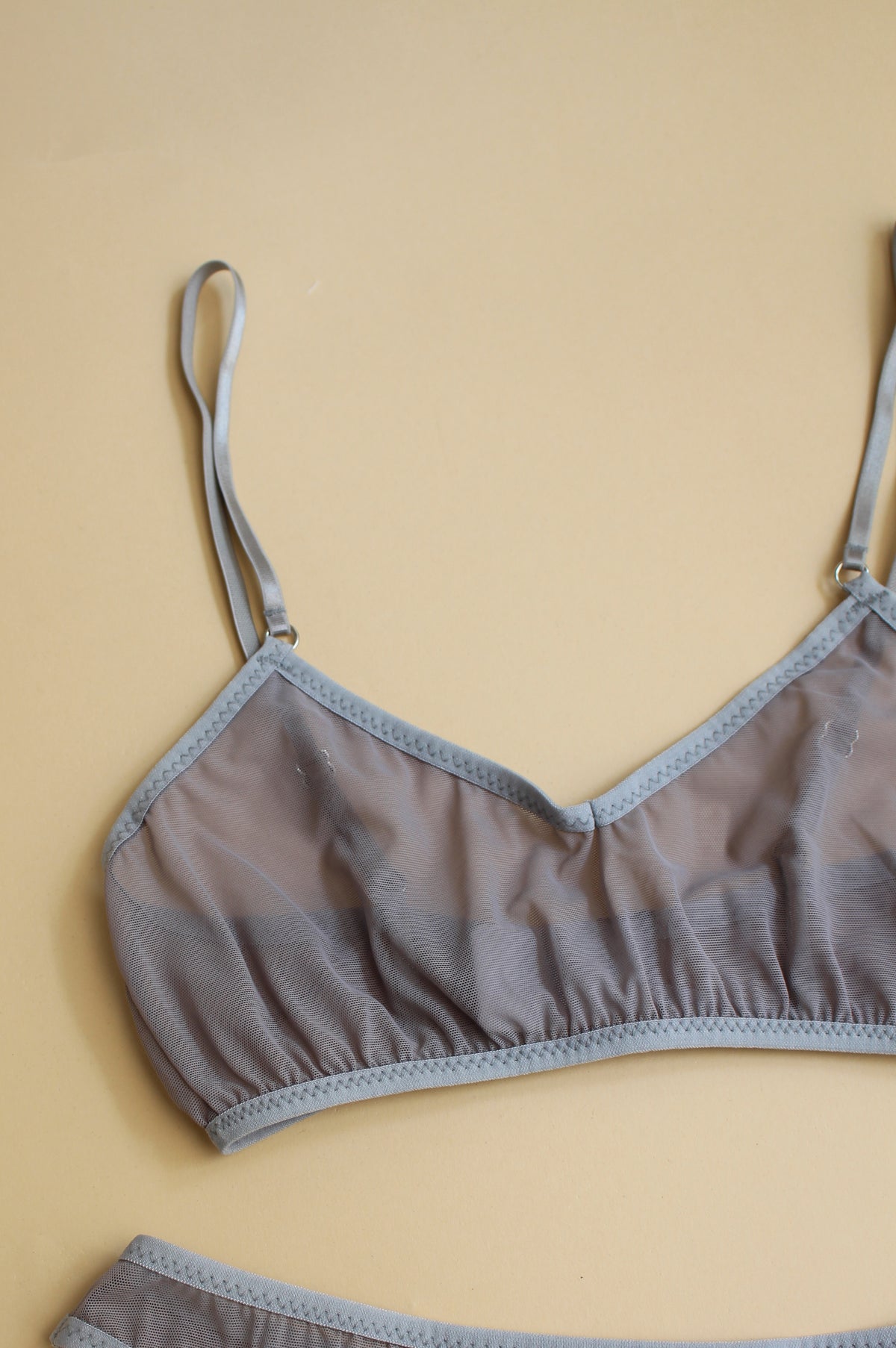 Mesh See Through Bralette