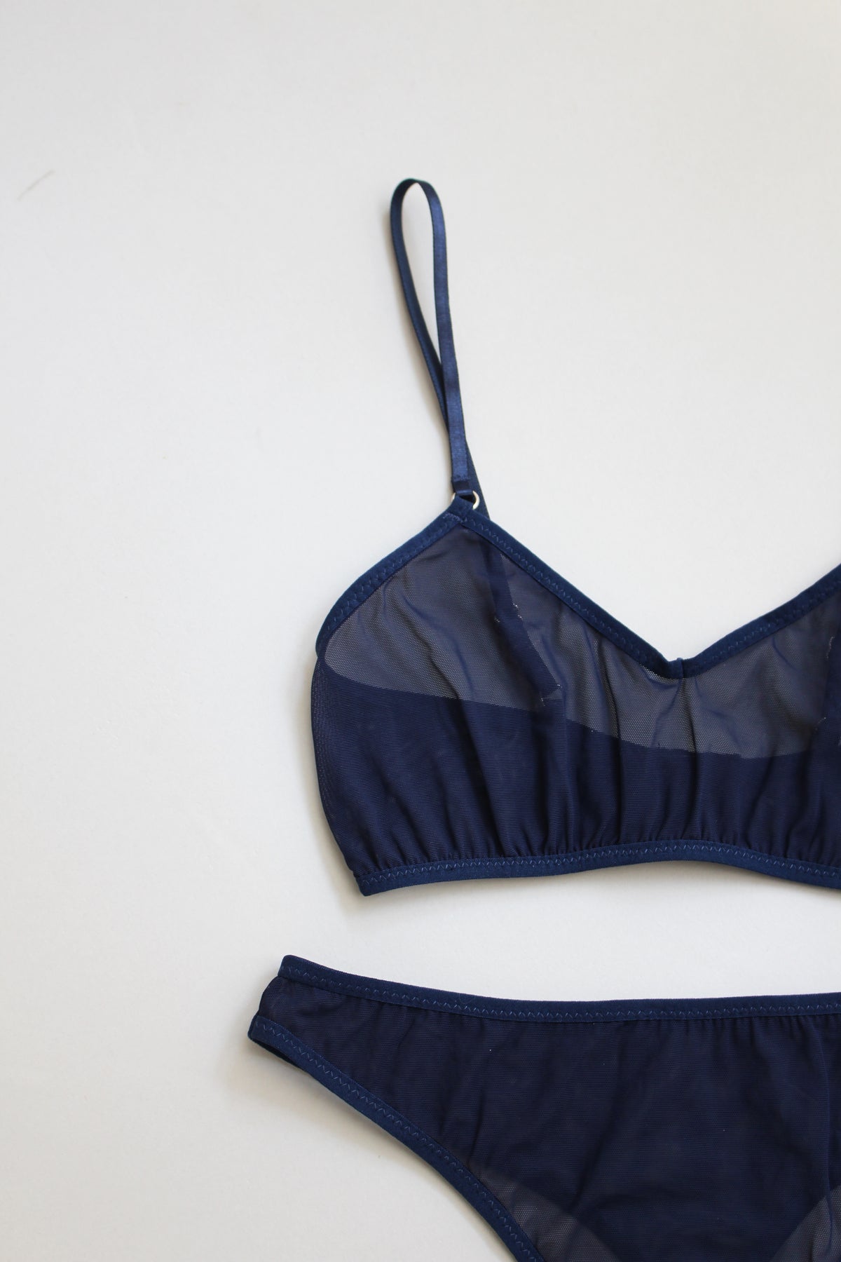 Mesh See Through Bralette