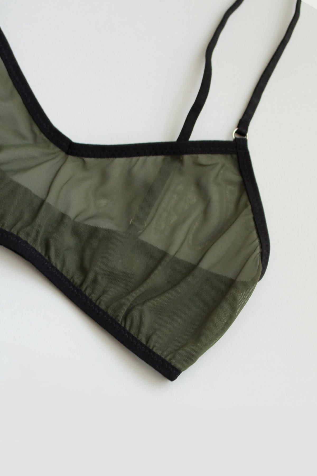 Mesh See Through Bralette